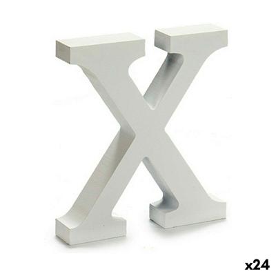 Brief Pincello X Wit 2 x 16 x 14,5 cm (24 Stuks)