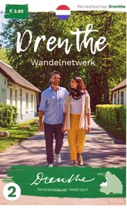 Wandelknooppuntenkaart 2 Wandelnetwerk Drenthe Vledder - Noordwolde - Appelscha - Dwingeloo | Recreatieschap Drenthe