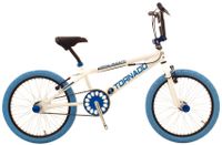 Bike Fun Tornado 20 Inch 31 cm Unisex V Brakes Wit/Blauw - thumbnail