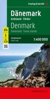 Wegenkaart - landkaart Denemarken - Groenland - Faroer | Freytag & Berndt