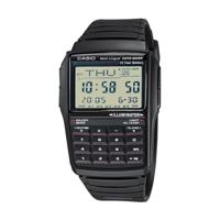 Casio DATABANK CALCULATOR Zwart Grijs Heren horloge