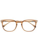 Matsuda lunettes de vue à monture carrée transparente - Marron - thumbnail