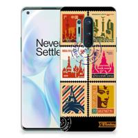 OnePlus 8 Pro | Silliconen Back Cover | Postzegels