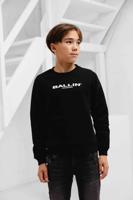 Ballin Amsterdam Embroidery Logo Sweater Kids Zwart - Maat 176 - Kleur: Zwart | Soccerfanshop
