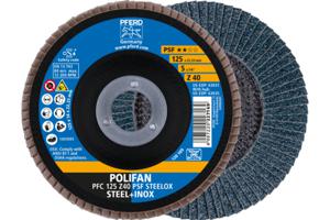 PFERD 69398194 PFC 125 Z 80 PSF STEELOX Lamellenschijf Diameter 125 mm Boordiameter 22.23 mm 5 stuk(s)