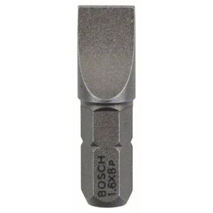 Bosch Accessories Gleuf-bit 8 mm Extra hard C 6.3 25 stuk(s)