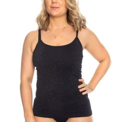 Missya Lucia Waffel Glitter Top