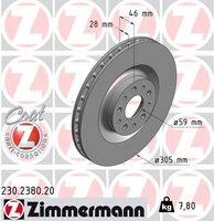Remschijf Coat Z 230238020
