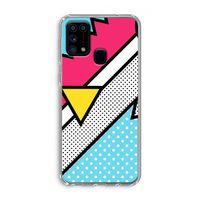 Pop Art #3: Samsung Galaxy M31 Transparant Hoesje