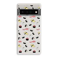 Sushi time: Google Pixel 6 Pro Transparant Hoesje