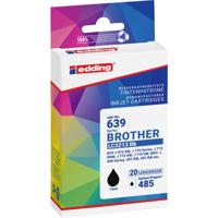 Edding Inktcartridge vervangt Brother LC-3213BK Compatibel Zwart EDD-639 18-639