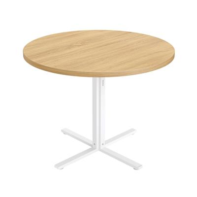 Ronde eettafel in landelijke stijl met waterbestendig blad