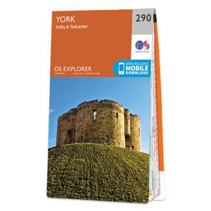 Wandelkaart - Topografische kaart 290 OS Explorer Map York | Ordnance