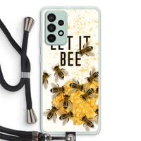Let it bee: Samsung Galaxy A52s 5G Transparant Hoesje met koord