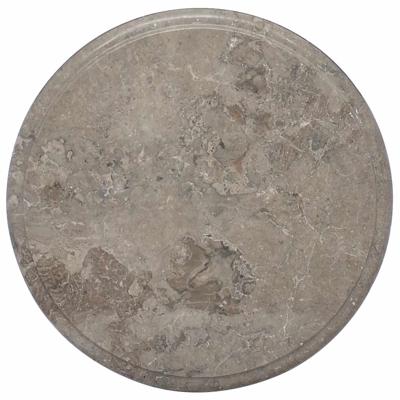Tafelblad 40x2,5 cm marmer grijs