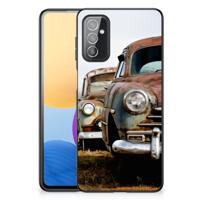 Samsung Galaxy M52 Silicone Back Case Vintage Auto