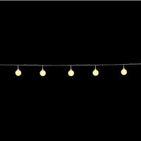 Tuin feestverlichting lichtsnoer warm witte LED lampjes 10 meter - thumbnail