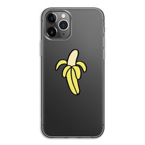 Banana: iPhone 11 Pro Transparant Hoesje