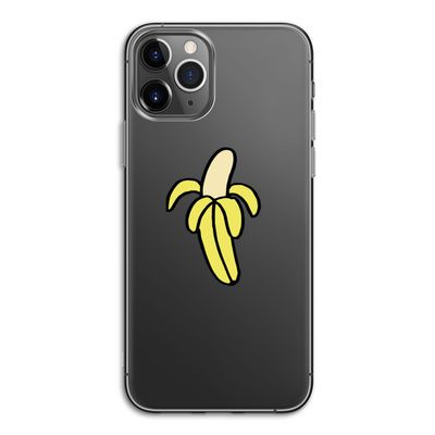 Banana: iPhone 11 Pro Transparant Hoesje