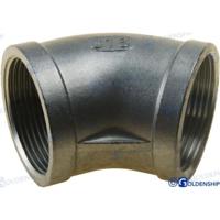 Codo hembra/hembra acero inoxidable GS30565 - CODO 45º H-H INOX 1-1/2