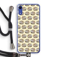 Slapende poes: Honor Play 8A Transparant Hoesje met koord