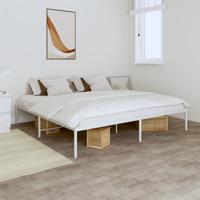 Bedframe metaal wit 180x200 cm