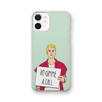 Gimme a call: iPhone 12 Transparant Hoesje