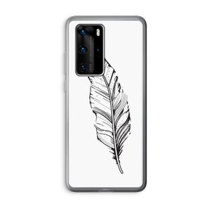 Pluim: Huawei P40 Pro Transparant Hoesje