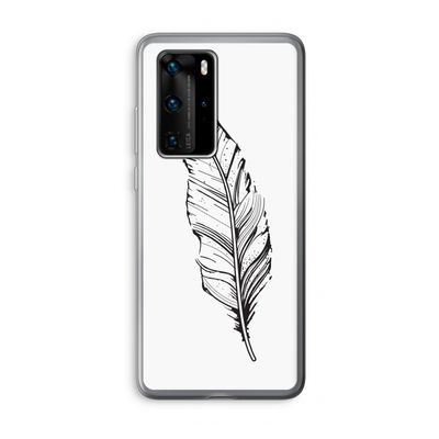 Pluim: Huawei P40 Pro Transparant Hoesje