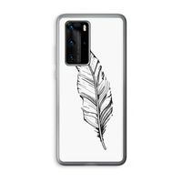 Pluim: Huawei P40 Pro Transparant Hoesje