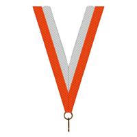Sportprijzen Leiden Halslint - Oranje Wit