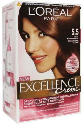 Excellence 5.5 licht mahoniebruin
