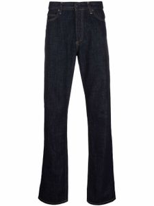 Carhartt WIP jean à patch logo - Bleu