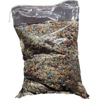 Grootverpakking gekleurde confetti 15 kg - Confetti