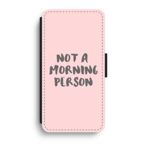 Morning person: iPhone XR Flip Hoesje