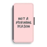 Morning person: iPhone XR Flip Hoesje