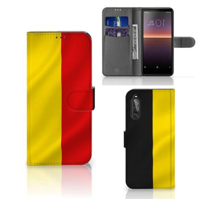 Sony Xperia 10 II | Bookstyle Case | Belgische Vlag