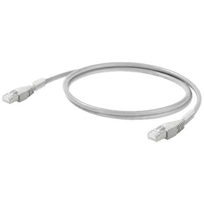 Weidmüller 2661950200 RJ45 Netwerkkabel, patchkabel CAT 6A S/FTP 2.00 m Grijs 1 stuk(s)