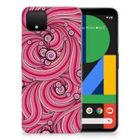 Google Pixel 4 XL | Hoesje maken | Swirl Pink