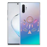 Samsung Galaxy Note 10 Plus Telefoonhoesje met Naam Boho Dreamcatcher Samsung Galaxy Note 10 Plus Telefoonhoesje met Naam Boho Dreamcatcher