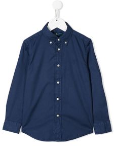 POLO RALPH LAUREN KIDS chemise à logo brodé - Bleu
