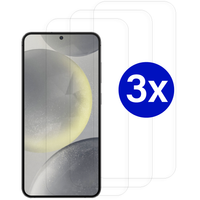 Triple Pack - Screenprotector geschikt voor OPPO A72 - Tempered Glass - Beschermglas - Glas - 3x Screenprotector - Transparant