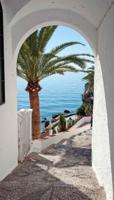 Malaga boog 70x130cm Tuinschilderij - Customize it