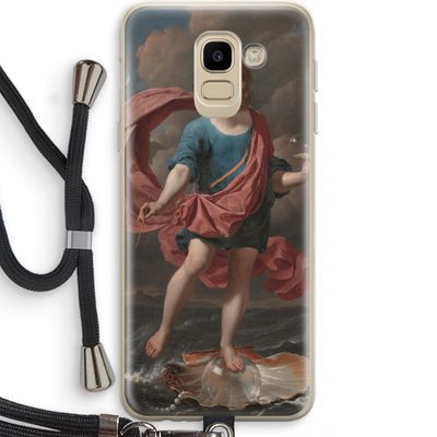 Soap Bubbles: Samsung Galaxy J6 (2018) Transparant Hoesje met koord