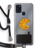 You Complete Me #2: Samsung Galaxy A21s Transparant Hoesje met koord