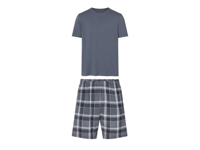 esmara Men Korte heren pyjama (Blauw, S (44-46))