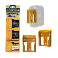 StealthMounts Accuhouder voor DeWALT 18/54V XR - Geel - BM-DW20-YLW-6 StealthMounts Accuhouder voor DeWALT 18/54V XR - Geel - BM-DW20-YLW-6