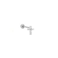 Karma Piercing Zirconia Faith | Zilver Karma Piercing Zirconia Faith | Zilver