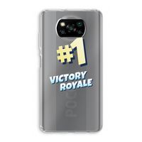 Victory Royale: Xiaomi Poco X3 NFC Transparant Hoesje