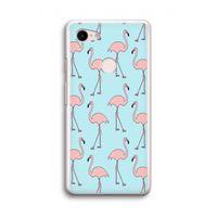 Anything Flamingoes: Google Pixel 3 Transparant Hoesje